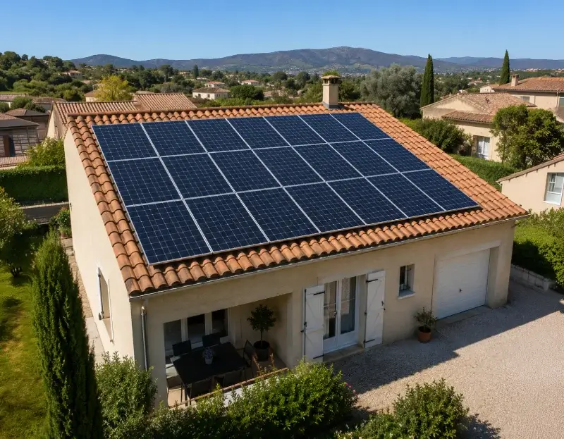 Prime à l'autoconsommation panneaux solaires Hyères — aide financière de l'État
